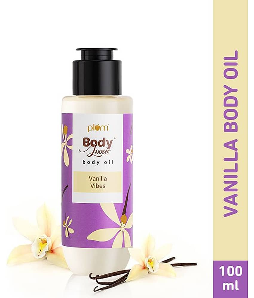 Plum BodyLovin' Vanilla Vibes Body Oil | Intense Moisture | Instant Glow (100 ml)