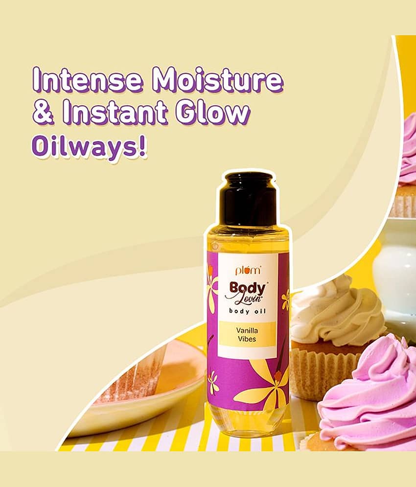 Plum BodyLovin' Vanilla Vibes Body Oil | Intense Moisture | Instant Glow (100 ml) view 2