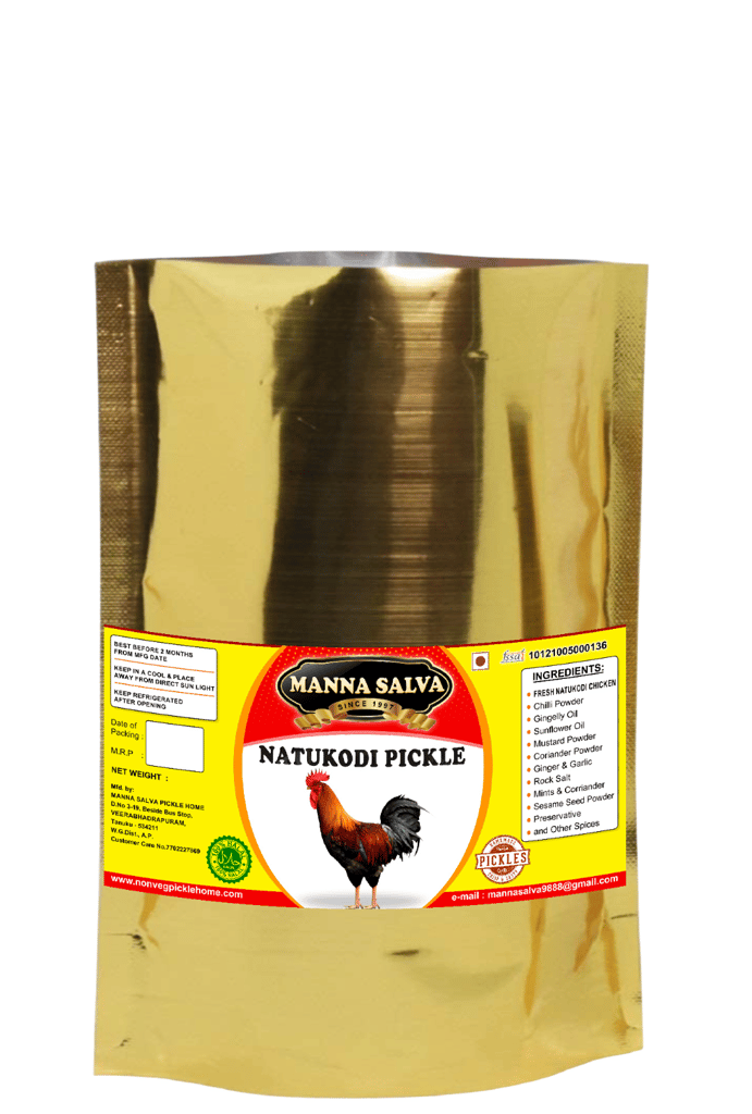 Manna Salva Pickles- Natukodi Pickle - Non-Veg Pickle view 2