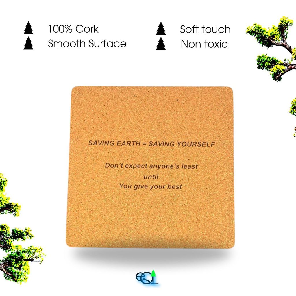 2 Mouse Pad made of 100% Cork view 2