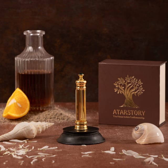 ATARSTORY Sorcerer Best Attar Alcohol Free Roll On for Daily use | Long Lasting Fragrance | Ittar Oudh for Men and Women - 12ml