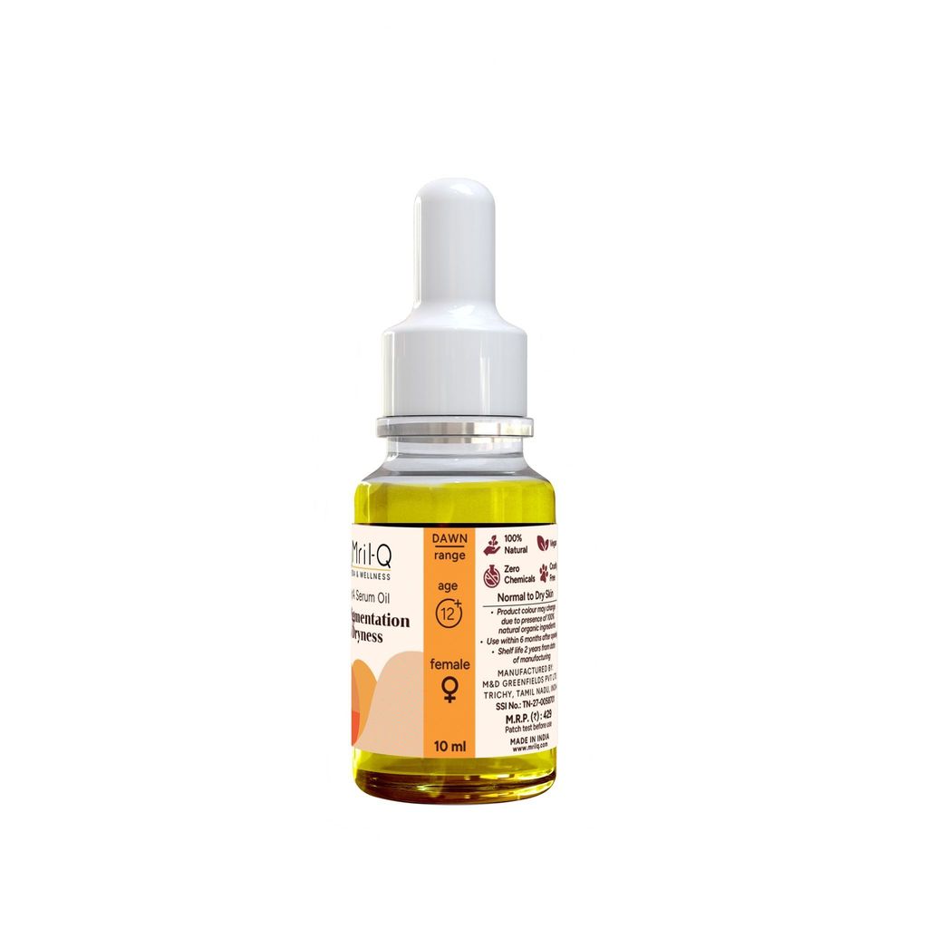 MrilQ Hydra Oil Serum | 12 hours Hydration & Glow | Daily Use | Normal, Dry, Combination & Matured skin view 2