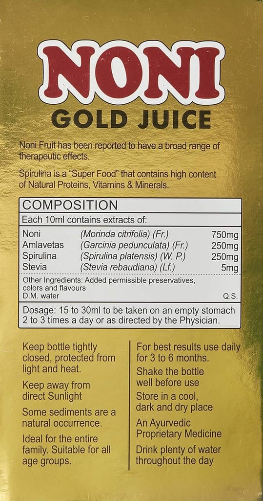 Kudos Noni Gold Juice | Immunity Booster | 500ml view 2