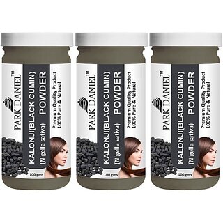 PARK DANIEL Premium Kalonji(Black Cumin)Powder Combo Pack 3 bottles of 100 gms(300 gms) (300 g) view 2