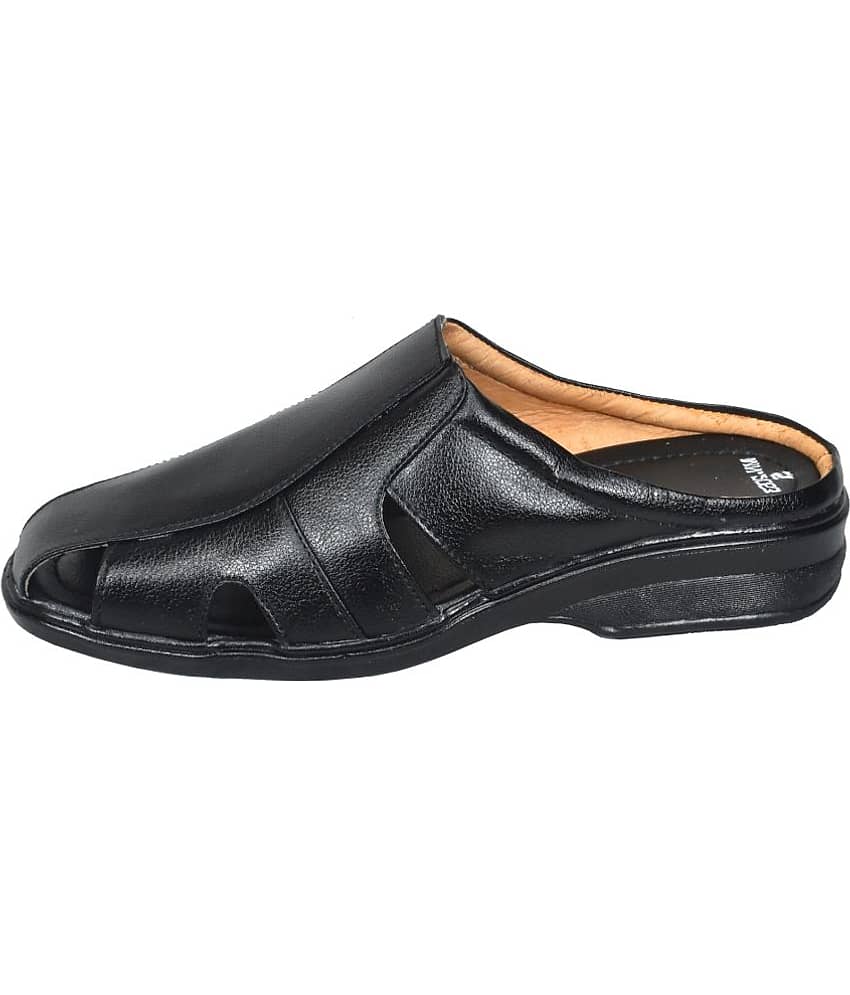 Dream Makers - Black Men's Sandals view 2