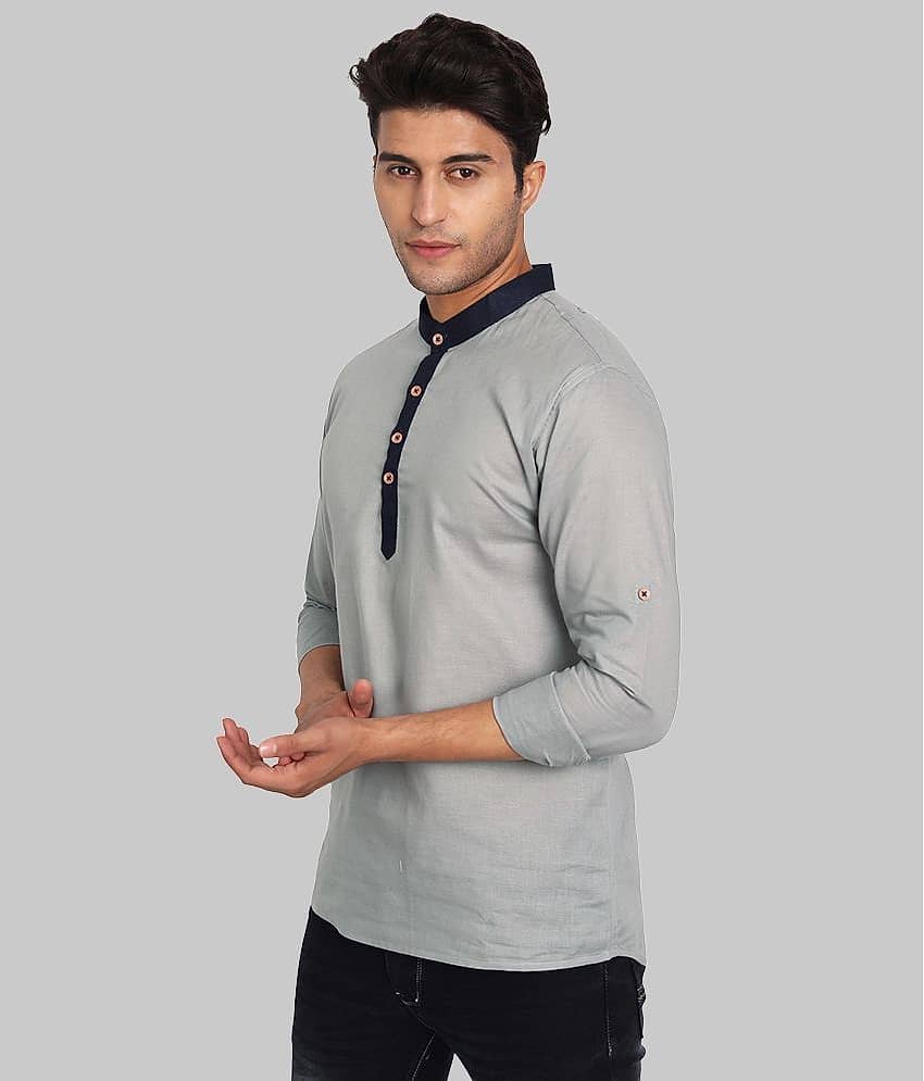 Vibe - Peach 100% Cotton Slim Fit Men's Casual Shirt ( Pack of 1 ) view 2