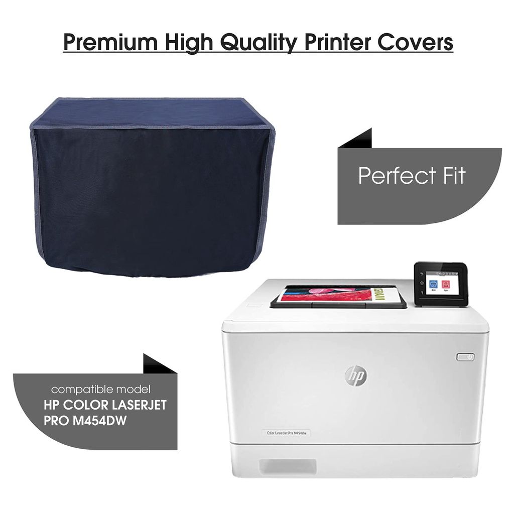 Palap Super Premium Dust Proof Printer Cover for HP Color Laserjet Pro M454dw (Black, 46.15 x 52 x 34.46 CMs) view 2