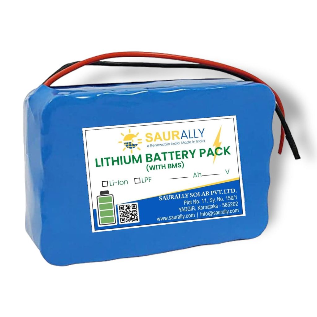 18Ah 12.8V LFP (LiFePO4) Lithium Ferro Phosphate Battery Pack With BMS view 2