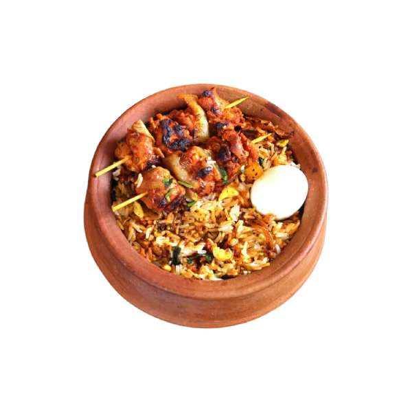 Chicken Tikka Biryani Half