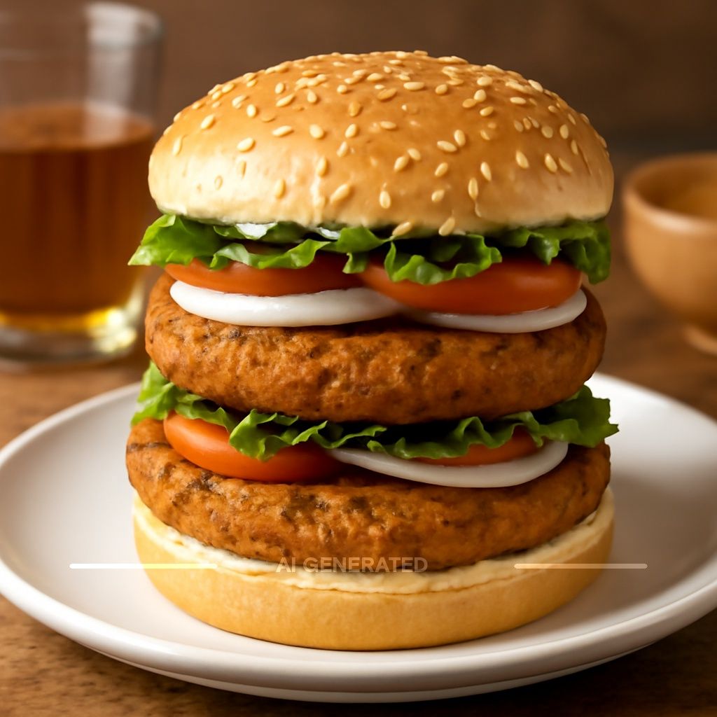 Double Decker Burger