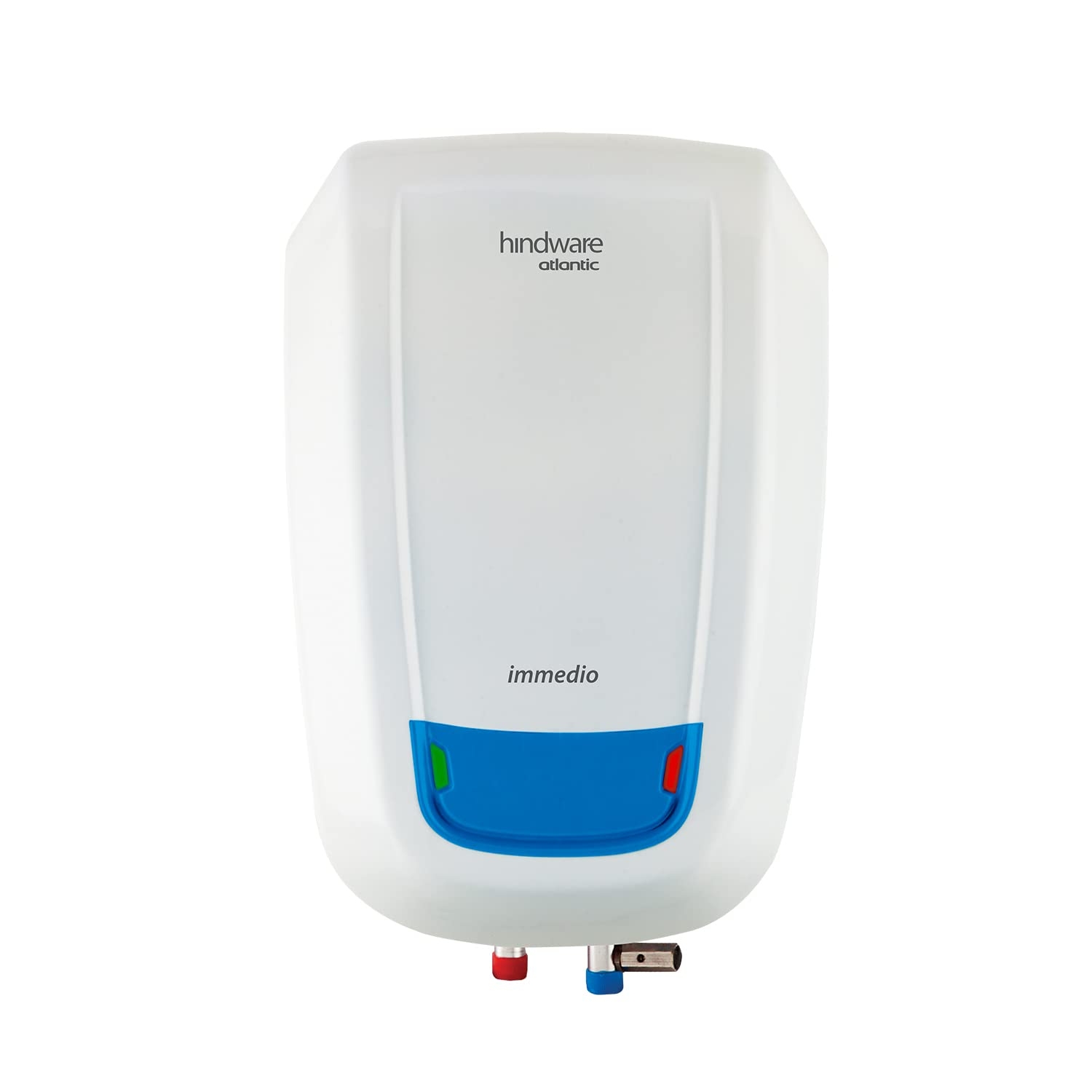 Hindware Immedio Blue 5L Instant Water Geyser, White & Blue