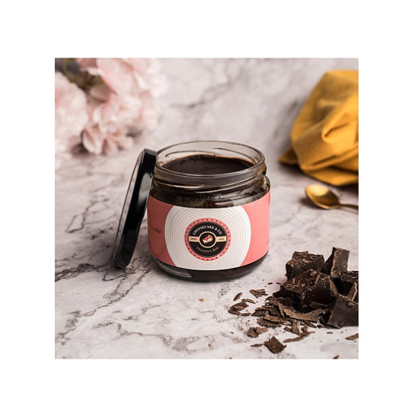 Gourmet chocolate truffle jar