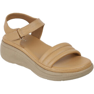 Lazera Chikoo Wedge Sandals for Women Criss Cross Slingback EVA Sole Casual Wear view 2