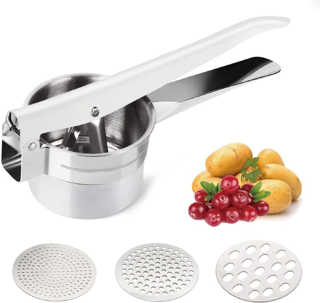 3 Plate Potato Ricer view 2