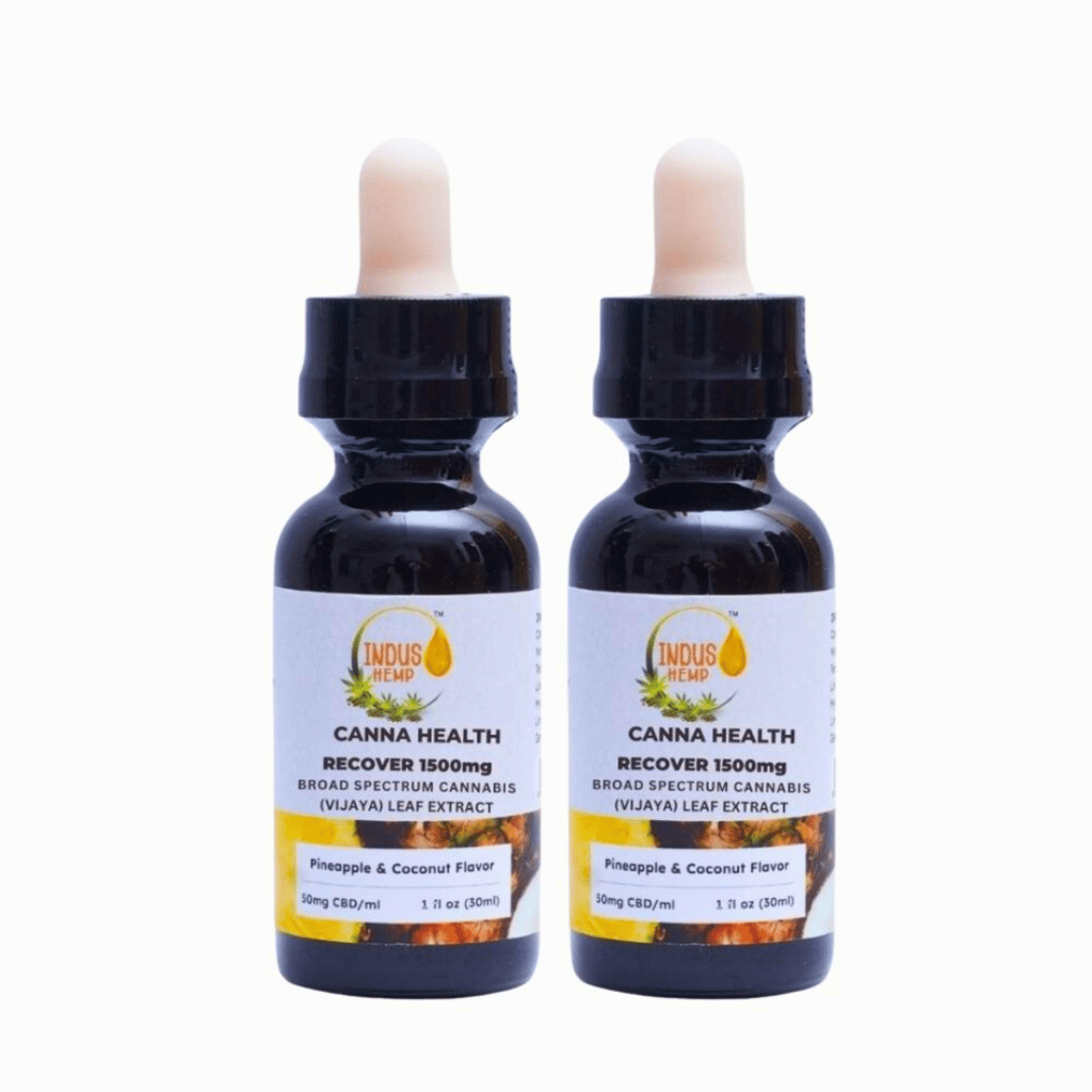 INDUS HEMP CANNA HEALTH CBD RECOVER 1500 MG | COMBO PACK OF 2 view 2