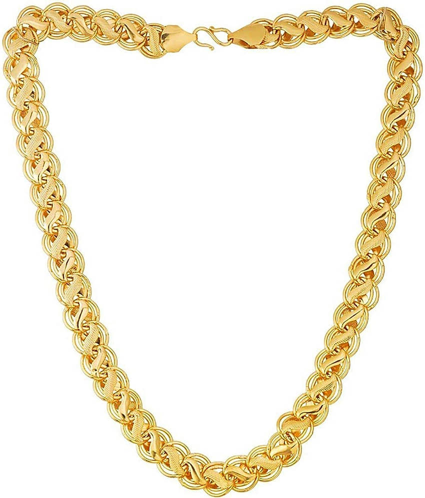 SHANKH-KRIVA Gold Plated Chain ( Set of 1 ) view 2