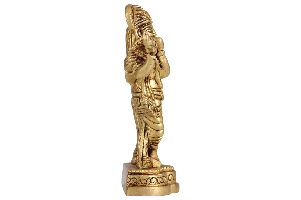 Handcrafted Brass Loard Radha Krishna Collectible/ Idol view 2