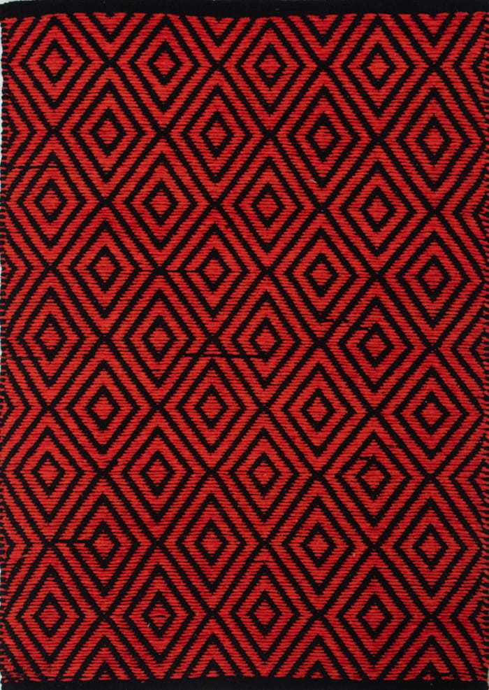 Elegant Handmade Cotton Rug view 2