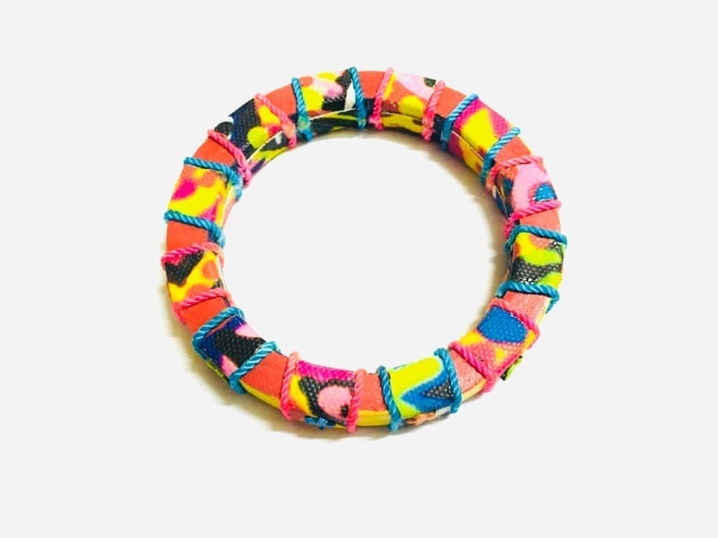 Spring flowers Bangle view 2