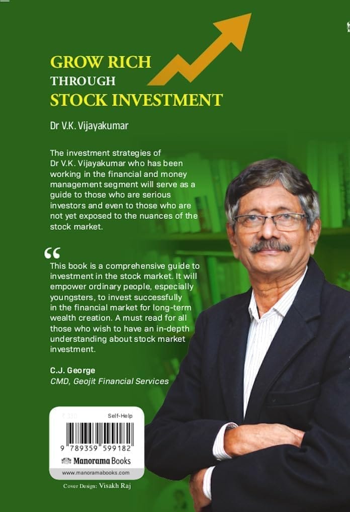 Grow Rich Through Stock Investments [Paperback] Dr. V K Vijayakumar view 2