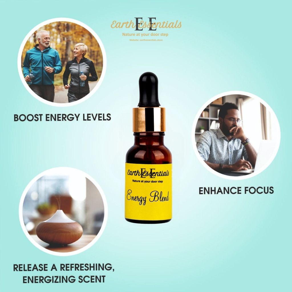Essential oil blends for energy and motivation 15 ml view 2