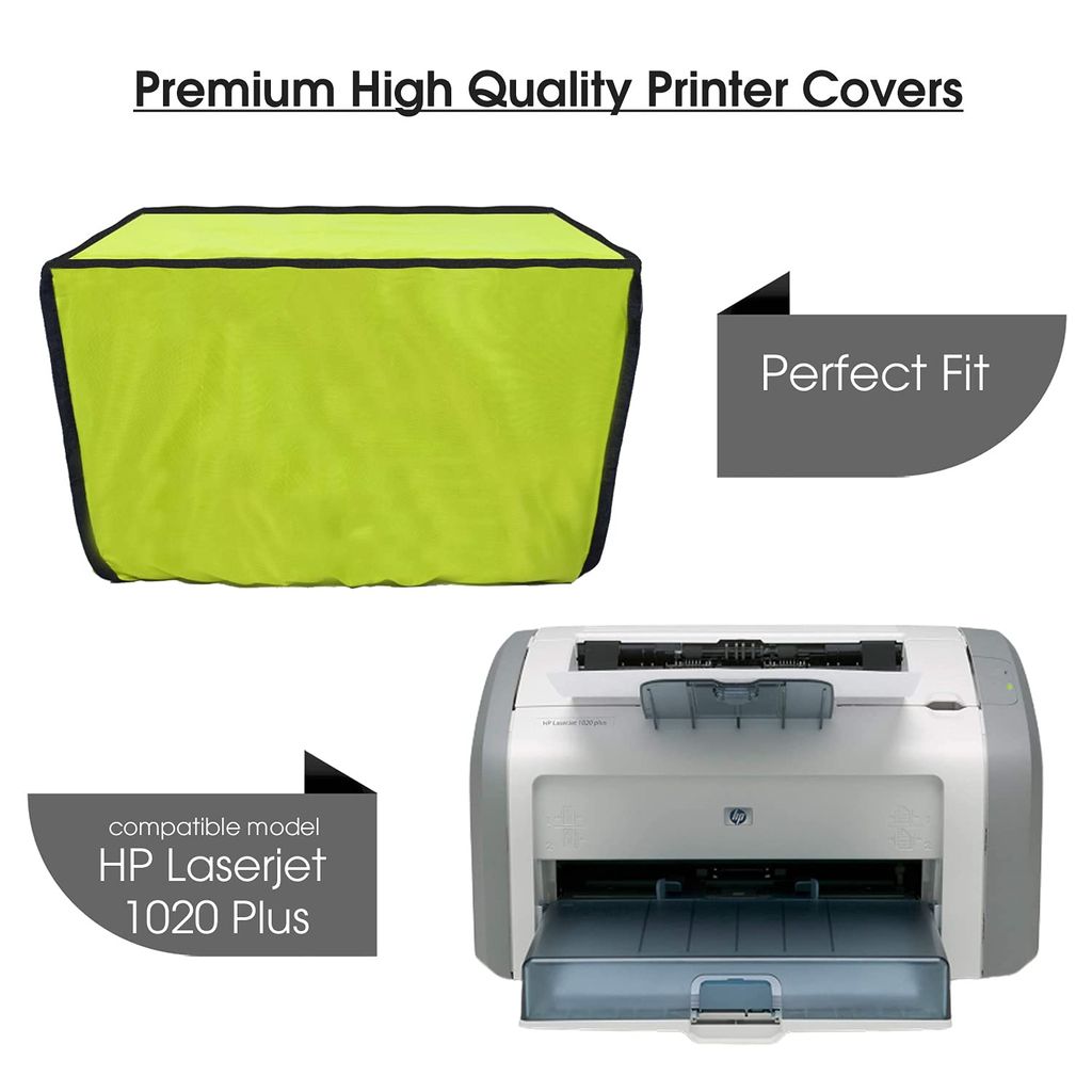 Palap Super Premium Dust Proof Printer Cover for HP Laserjet 1020 Plus -Green (Size: 42 x 29.2 x 25.9 CMs) view 2