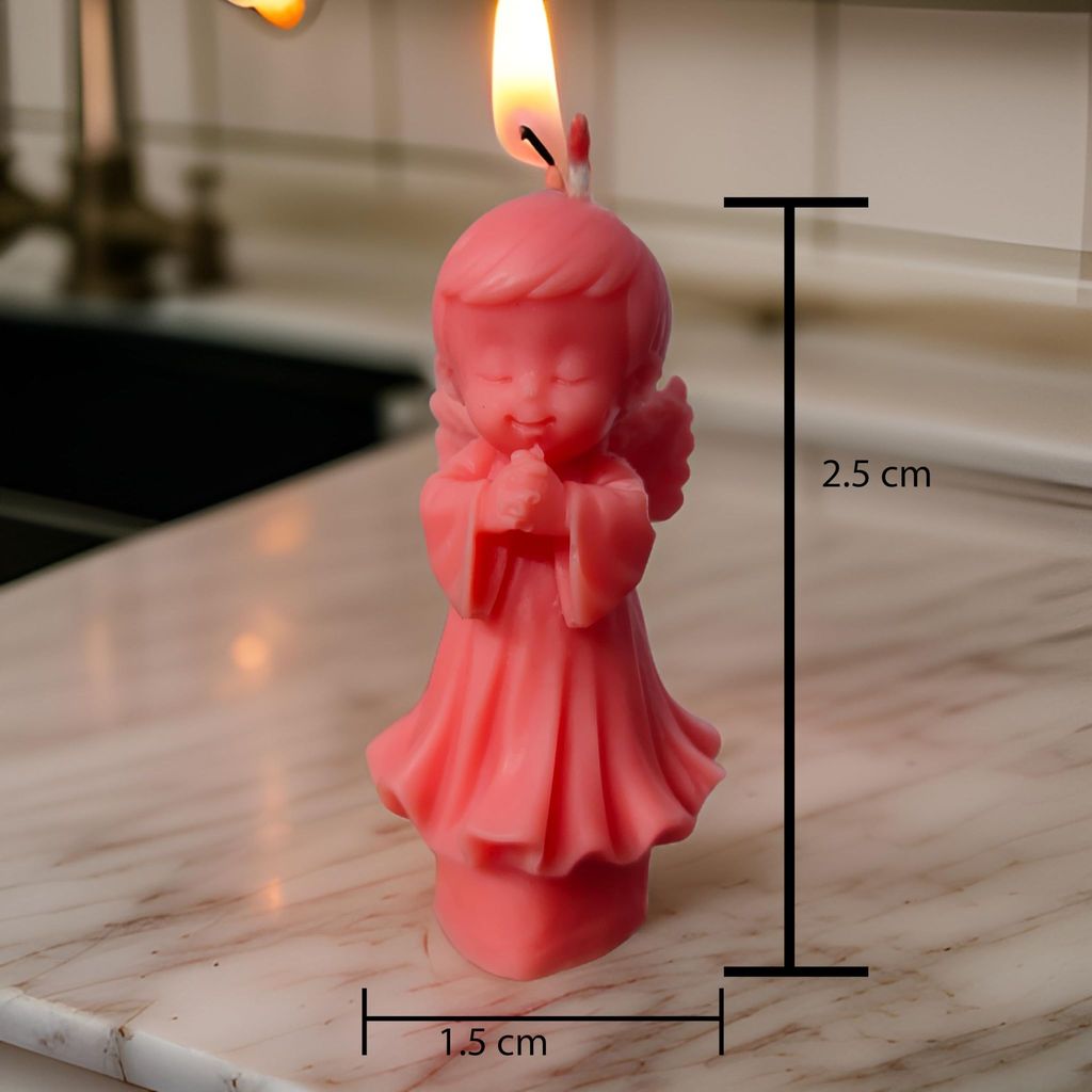 SS Enterprise Angel Candle, Romantic Night, Home Decor Candle, giftable | Set of 1 | view 2