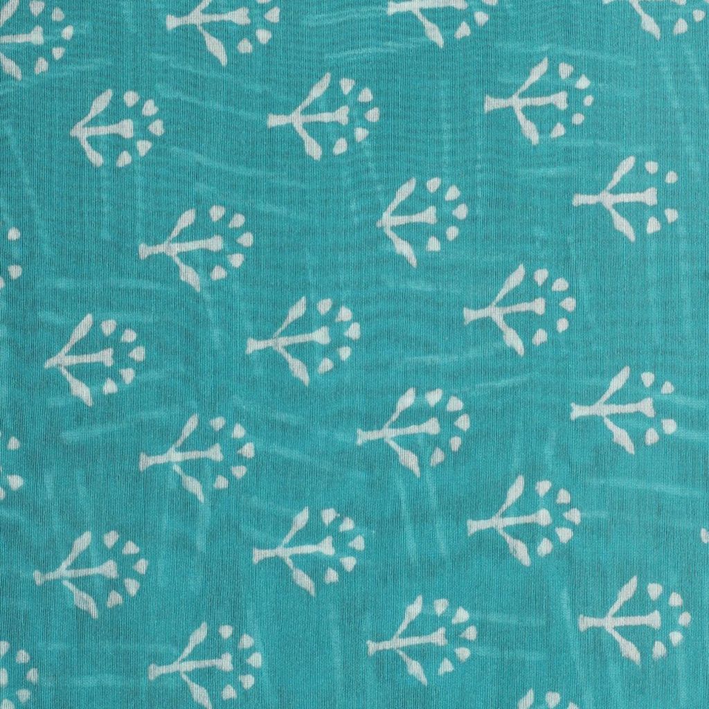 HANDLOOM CHANDERI 03 PCS DABU PRINTED SUIT (SKU - 1RDS01270221 Suit 53) view 2