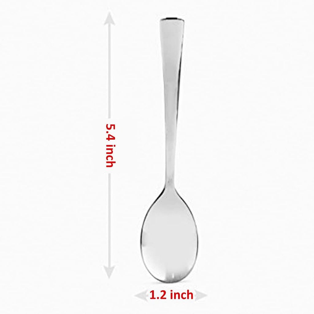 FnS Madrid Hammer Finish on Handle Tea Spoon (Set of 6) view 2