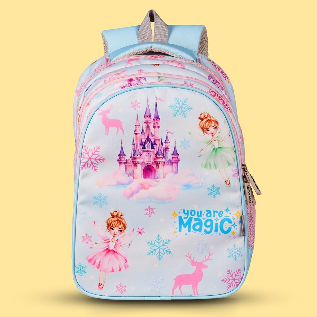 VISMIINTREND School Backpack Bags for Kids | School Bags | Water Resistant | Casual | Picnic | Travel | 5 to 10 Years School Backpack | Bag for Boys | Girls view 2