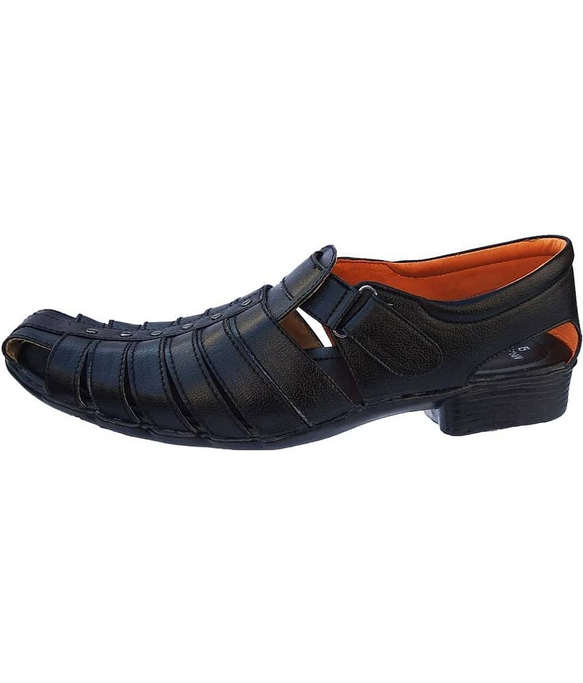 Dream Makers - Black Men's Sandals view 2