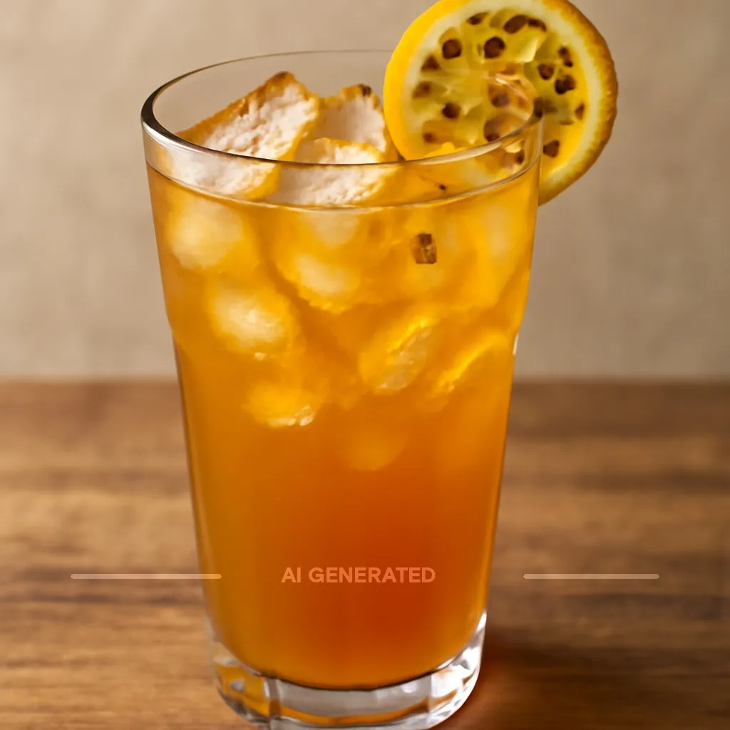 Passion Fruit Iced Tea