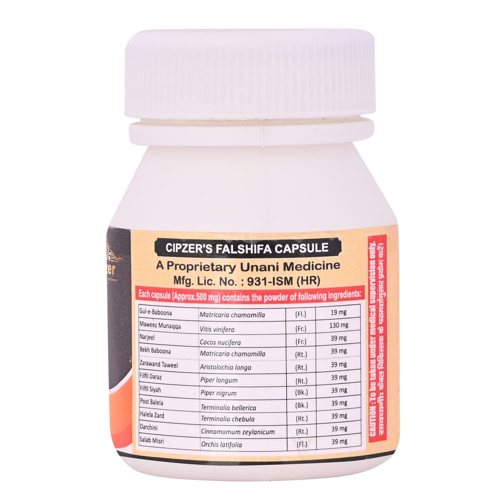 Cipzer Falshifa (60 Capsules): Comprehensive Renal, Joint, & Uric Acid Management view 2