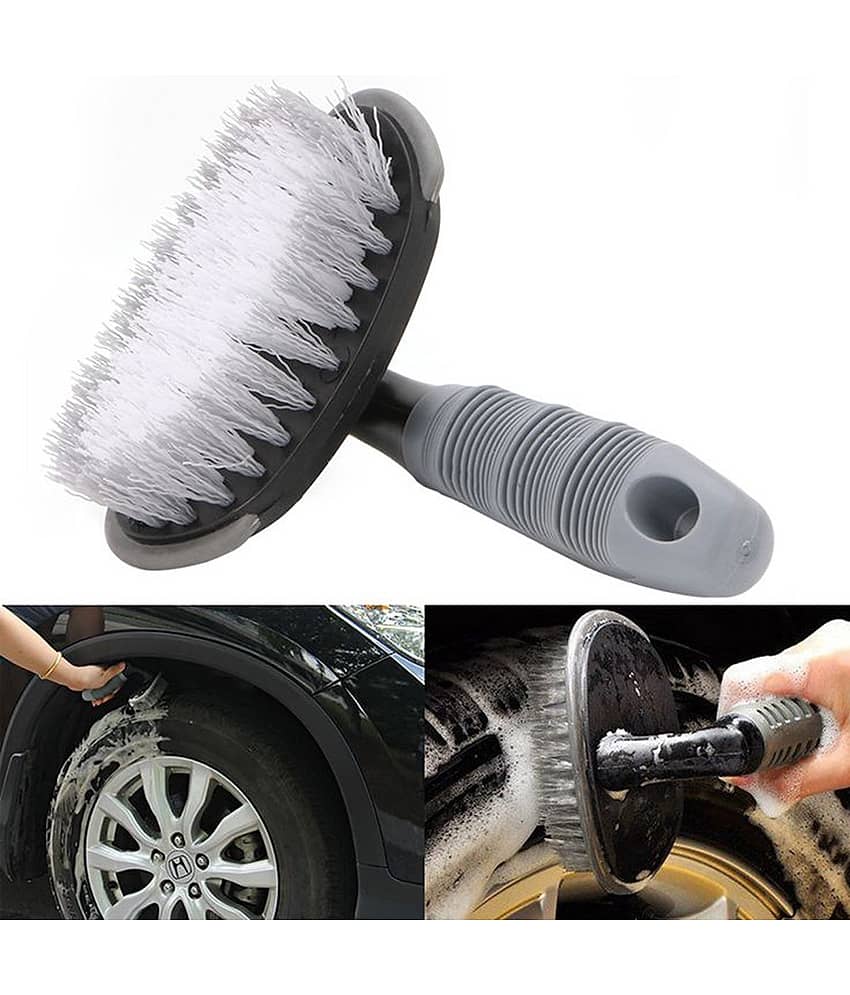 MANDEV Plastic Cleaning Brush ( Pack of 1 ) view 2