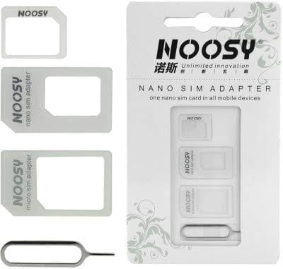 Genric Noosy 4-in-1 Nano Sim Card Adapter with Sim-Ejector Pin view 2