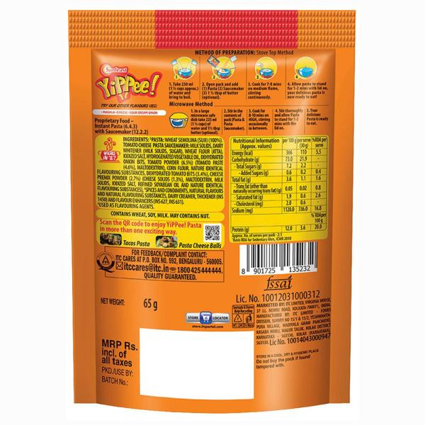 Yippee Pasta Treat Masala 65 Gms view 2