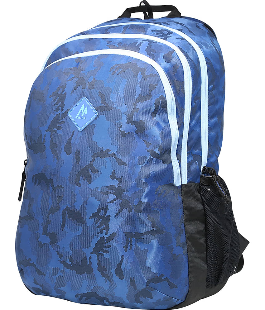 mikebag 25 Ltrs Blue Polyester College Bag view 2