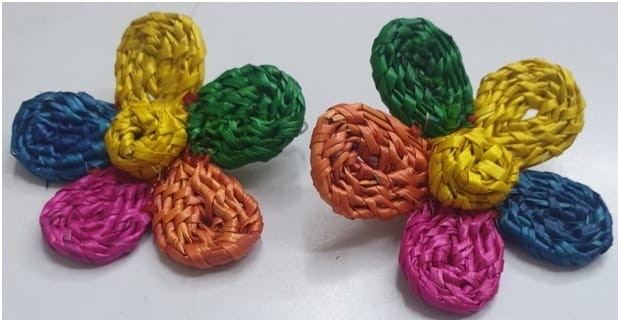 Girls and women thread Jhumki Earring view 2