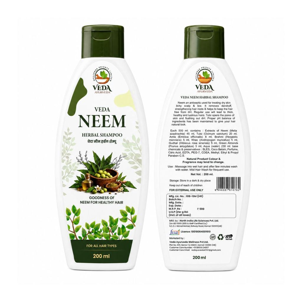 Veda Neem Herbal Shampoo