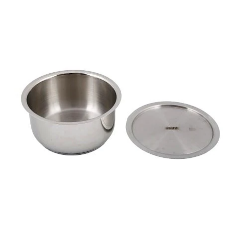 Stahl Triply Stainless Steel Artisan Tope with Lid (Size - 32cm/12.5ltr) by Mahavir Home Store view 2