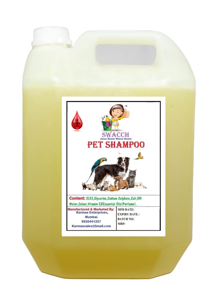 SWACCH PET Shampoo (10 Litre) Lemon view 2
