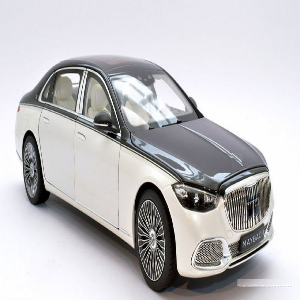 KTRS ENTERPRISE 1:24 For Mercedes-Benz Maybach S680 Alloy Model Pull Back Toy Car Collectible Model Car Die-Cast view 2