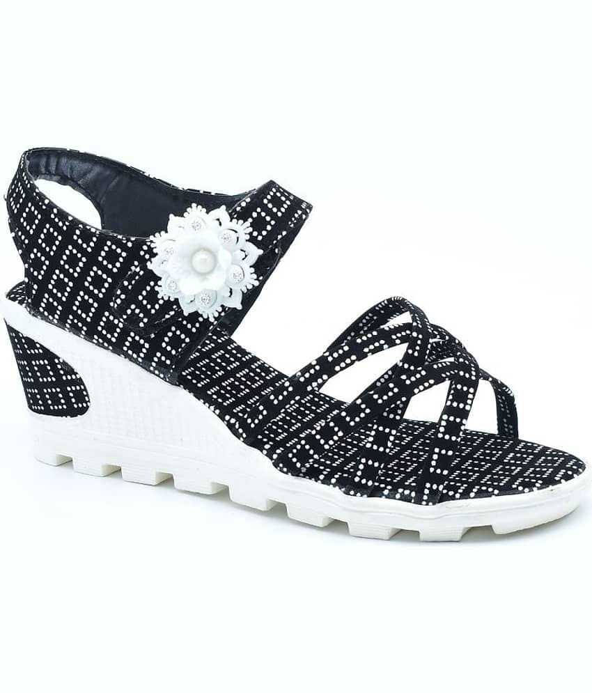 Dream Makers - Black Women's Sandal Heels view 2