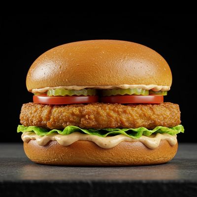 Chicken Patty Burger