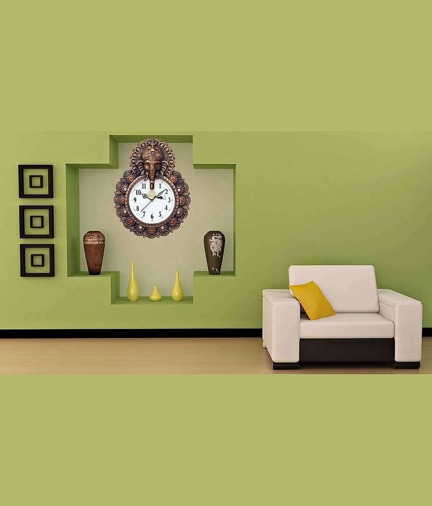 shivaira Assymetric Analog Wall Clock view 2