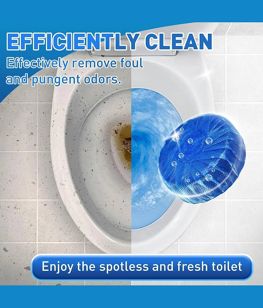 Radhe Creation (Pack 1 - 10pc) Toilet Cleaning Tablet | Toilet Bowl Cleaner Tablet | Toilet Deodorizer | Bathroom Cleaner Tablet | Automatic Toilet Bowl Cleaner Tablets | Stain Remover Bathroom Flush 10PC05:44 PM
