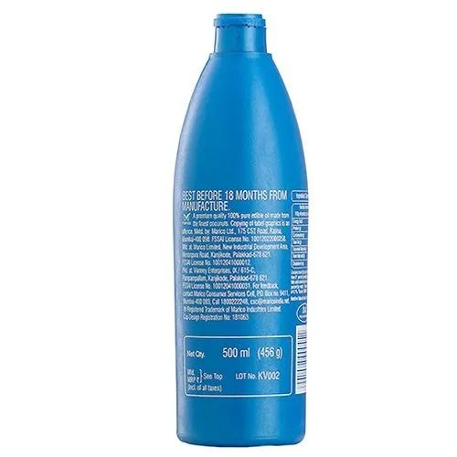 Parachute 100% Pure Coconut Hair Oil, 500 ml view 2