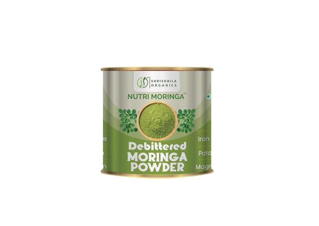 SHRISHAILA ORGANICS Nutri Moringa Debittered Moringa Powder