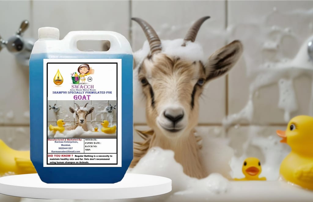 Swacch Shampoo Specially Formulated for Goat (5 Litre) Lavender view 2