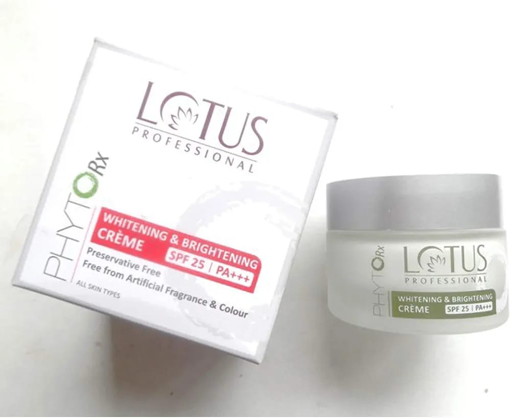 Lotus Professional Phyto-Rx Whitening & Brightening Creme SPF 25 PA+++ (50gm) view 2
